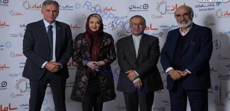 کارلوس کی‌روش در کنار خانم بازیگر! + عکس