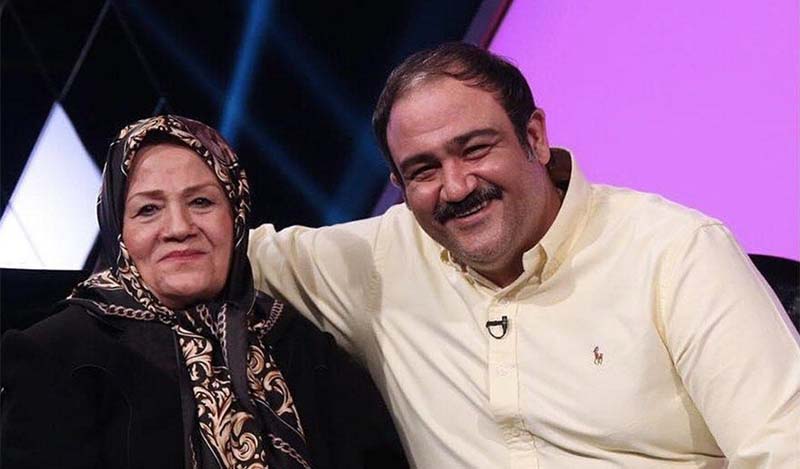 مهران غفوریان و مادرش در شبکه یک + عکس