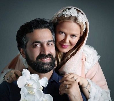 عاشقانه بهاره رهنما و همسرش+عکس