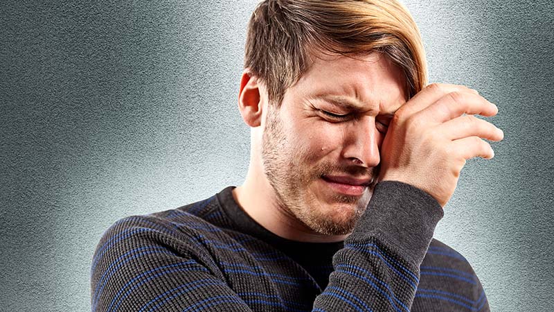  به این سه دلیل گریه کنید