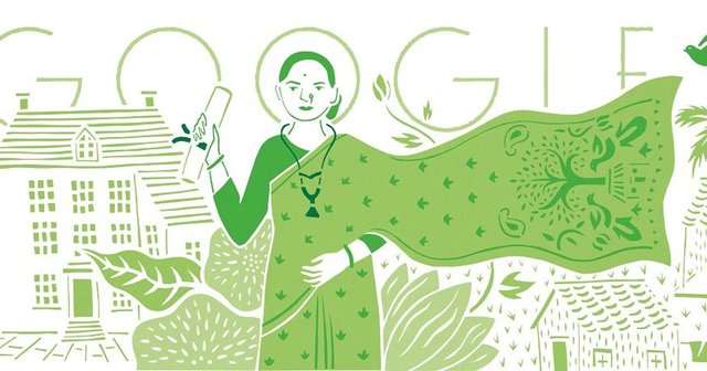  تغییر لوگوی گوگل به احترام اولین پزشک زن هندی+عکس