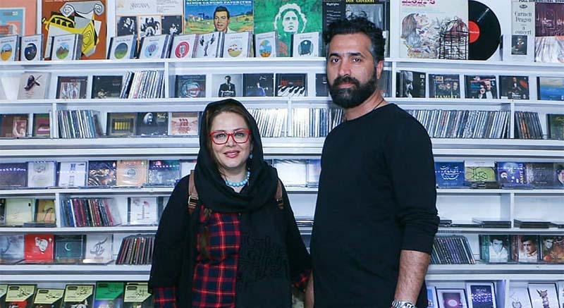 بهاره رهنما و همسرش در یک مکان فرهنگی! + عکس