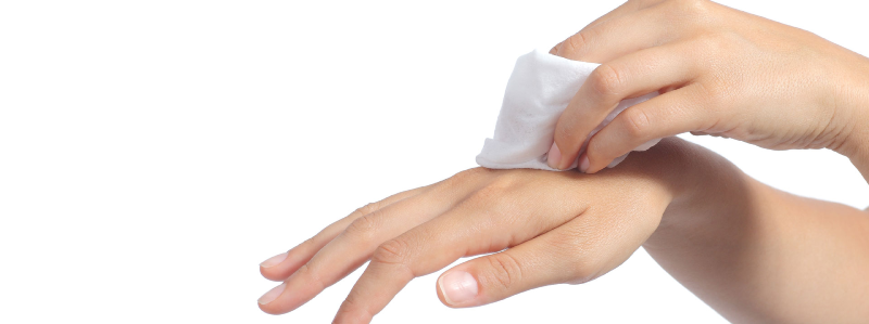دستمال مرطوب آلرژزاست