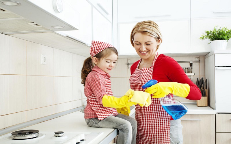  چگونه با انجام کارهای خانه وزنمان را کم کنیم؟