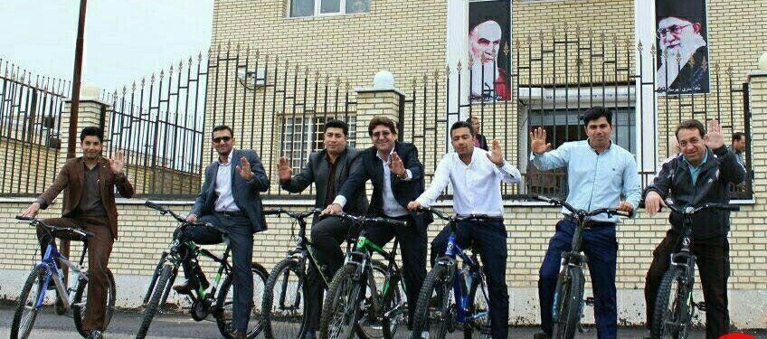  قاضی‌های دوچرخه سوار در ایران +عکس
