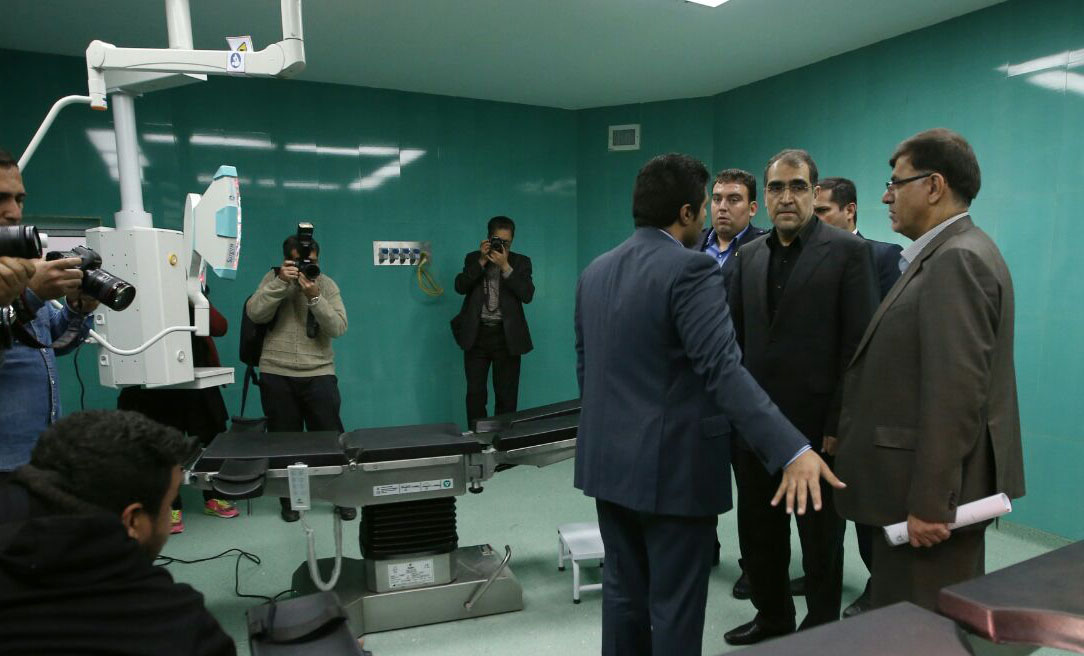 گزارش تصویری/افتتاح مرکز پیوند مغز استخوان در اهواز با حضور وزیر بهداشت