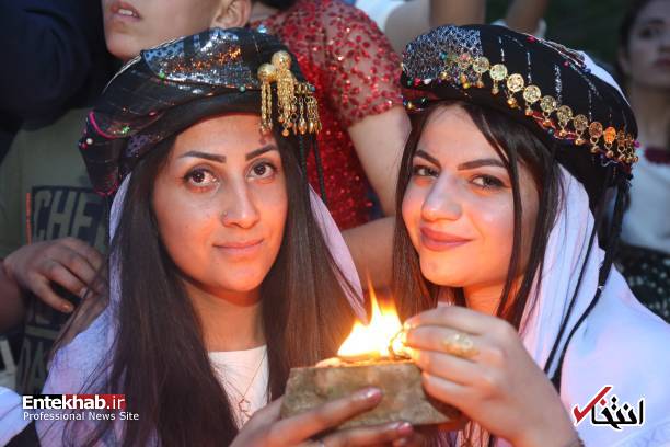 جشن سال نو ایزدی‌های عراق + تصاویر