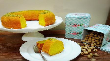  کیک زعفرانی، عصرانه‌ای خوشمزه و لذیذ+طرز تهیه
