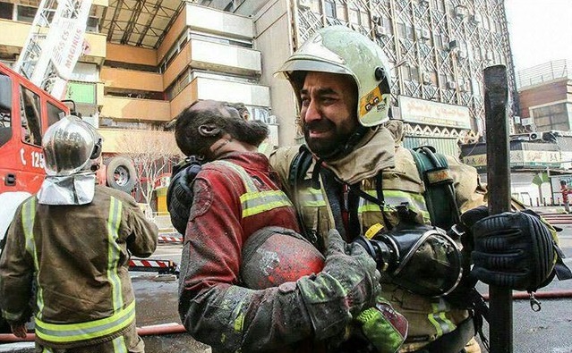  ۱۵۷ نفر در حادثه پلاسکو تا کنون تحت درمان قرار رفتند 
