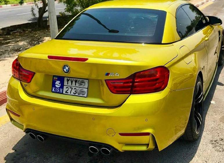 تنها BMW طلایی ایران! + عکس