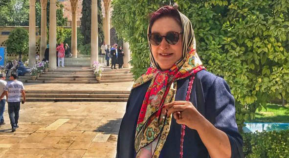 تیپ بهاری «مریم امیرجلالی» در شیراز + عکس