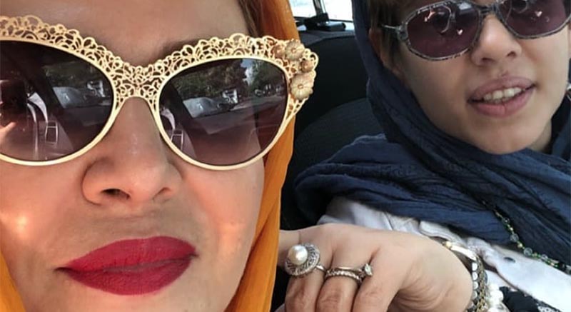 خوشگذرانی بهاره رهنما و دخترش! + عکس