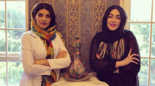 سارا منجزی پور در کلینیک تناسب اندام! + عکس