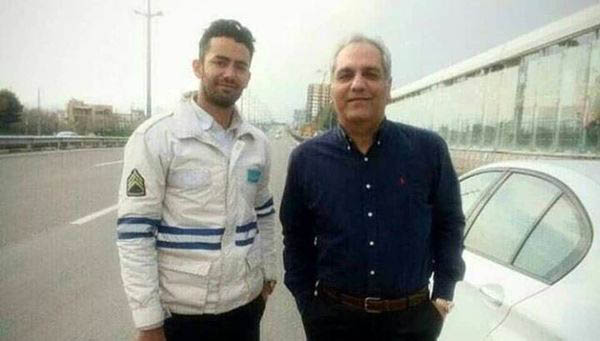 مهران مدیری در کنار خودروی لاکچری اش + عکس