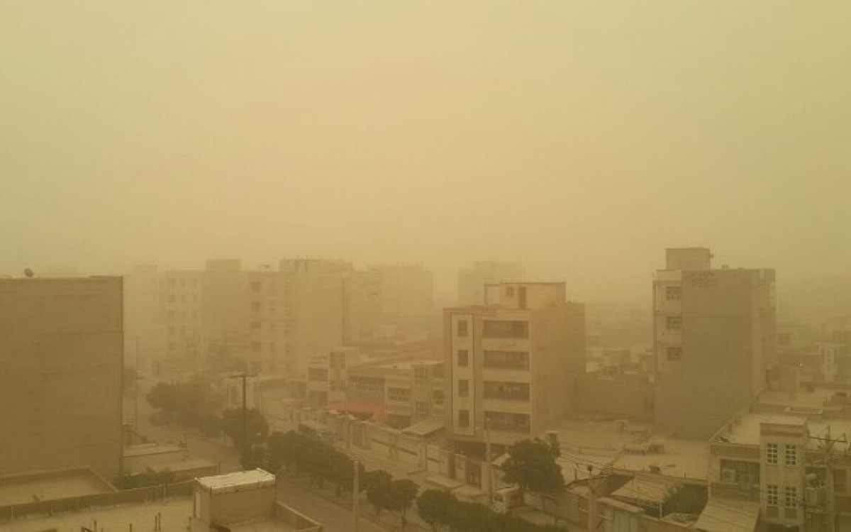 بروز پدیده گرد و خاک در شرق، غرب و جنوب کشور