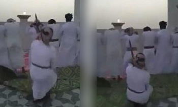شوخی دیوانه‌وار یک فرد با نمازگزاران + عکس