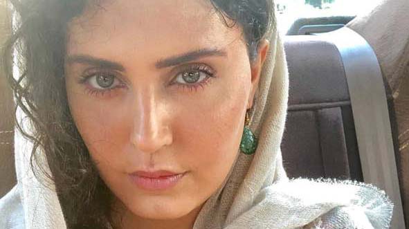 «الناز شاکردوست» در گرمای تابستان! + عکس