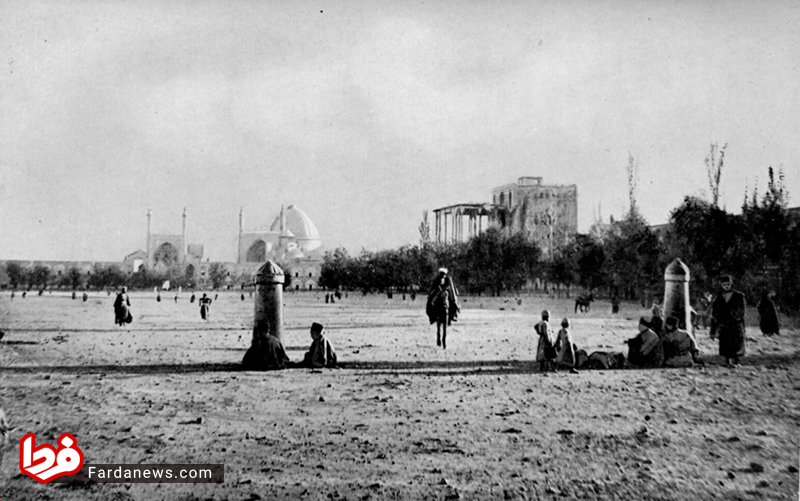 قدیمی‌ترین عکس از میدان نقش‌جهان در ۱۱۷ سال قبل + عکس