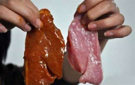  ورود مرغ رنگ شده به جای گوشت قرمز در بازار! +عکس 