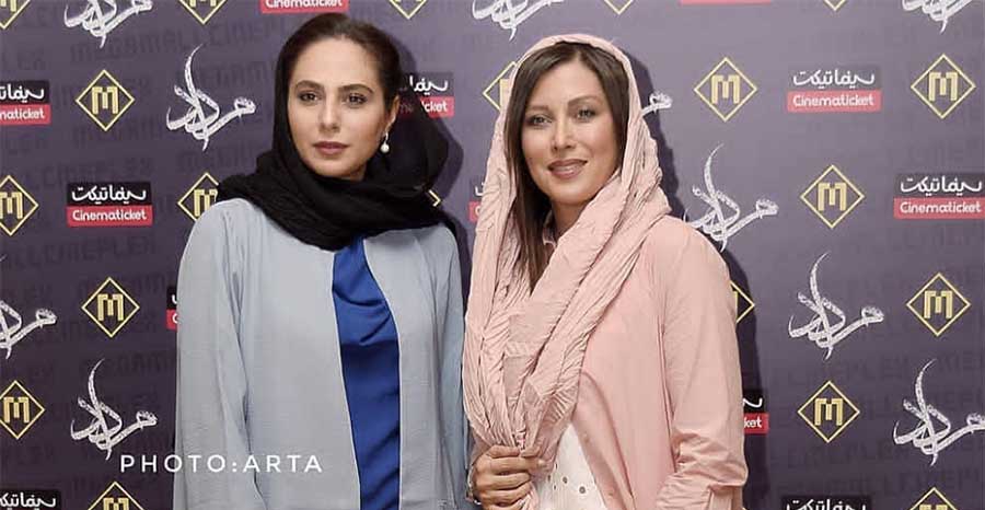 «مهتاب کرامتی» و «رعنا آزادی‌ور» دیشب در یک مراسم! + عکس