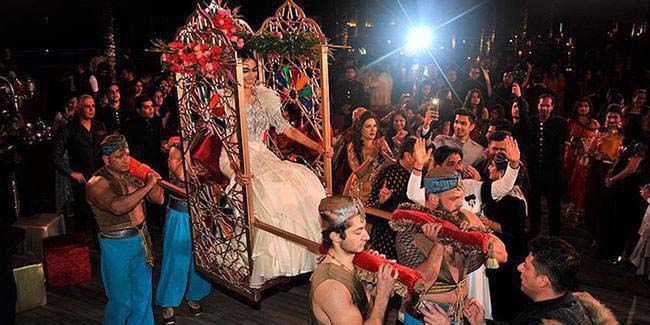 عروسی مجلل ۵ میلیون دلاری در آنتالیا + عکس