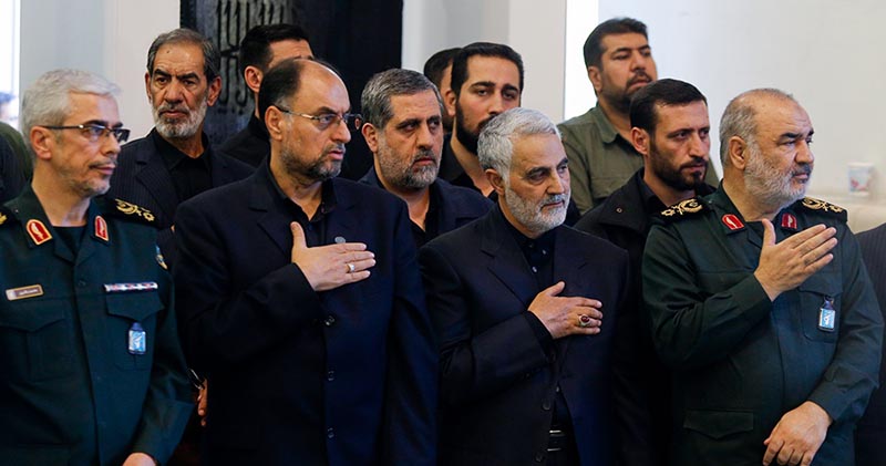 خودروی سردار سلیمانی در مراسم ختم امروز چه بود؟ + عکس