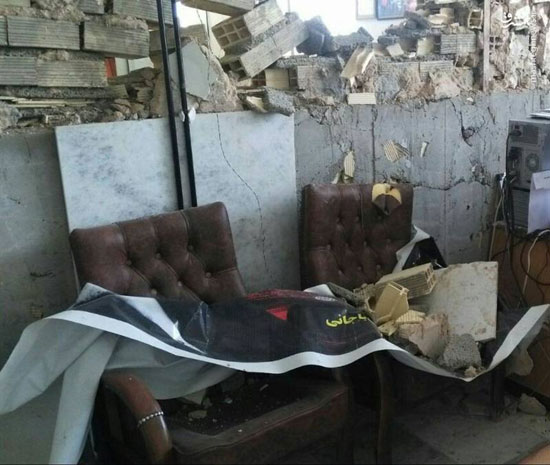 اولین تصاویر از خسارت زلزله در کرمانشاه (+عکس)