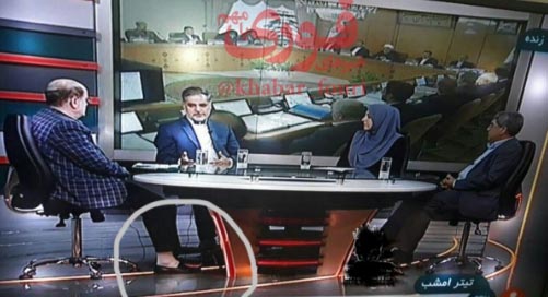 جوراب نماینده مجلس در تلویزیون سروصدا بپا کرد! + تصاویر