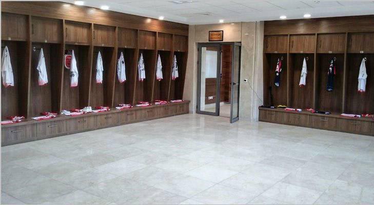 نمایی از رختکن تیم پرسپولیس + عکس