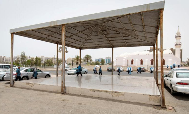 سکوی مخصوص اعدام در عربستان + عکس