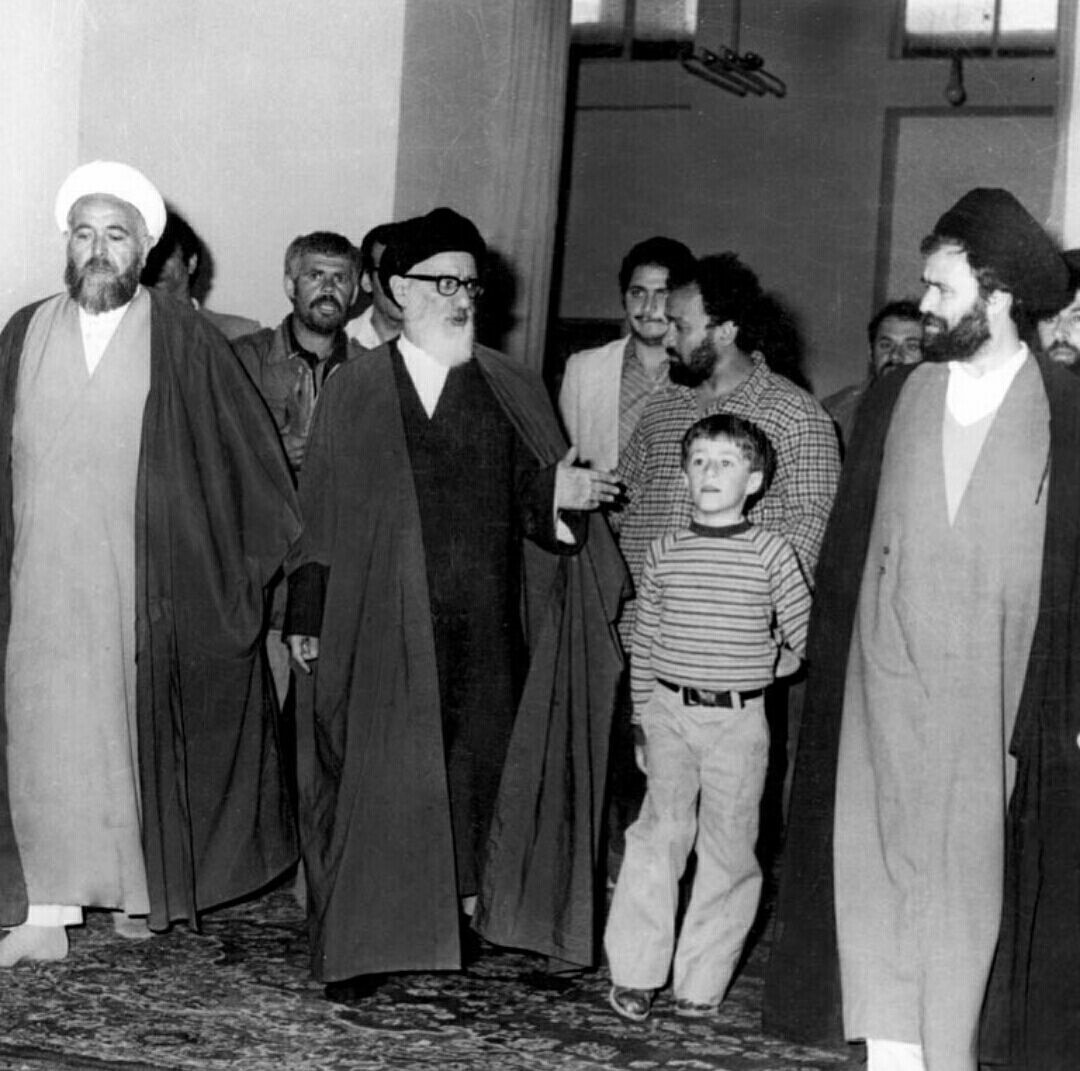 تصویر کمتر دیده شده از کودکی سیدحسن خمینی