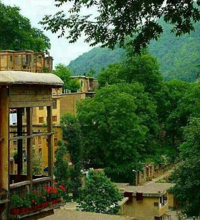 نمایی زیبا از ماسوله، گیلان + عکس