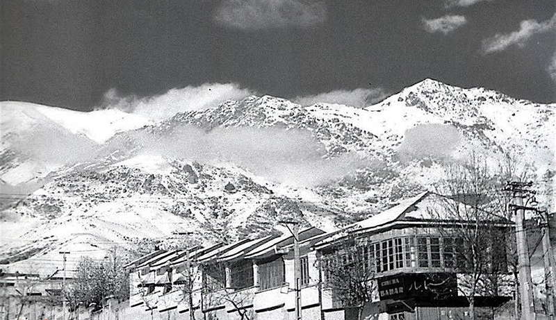 سینمای روباز تجریش در ۶۰ سال قبل + عکس