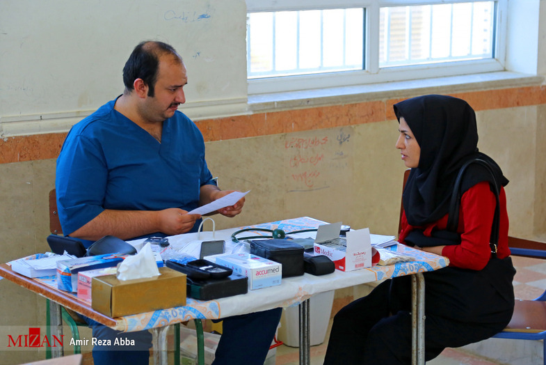 خدمات رایگان دندان پزشکی در اهواز + عکس
