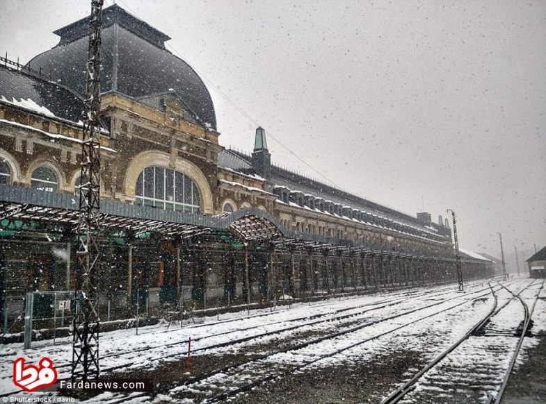 بزرگترین ایستگاه راه آهن دنیا در زمان نازی ها + عکس