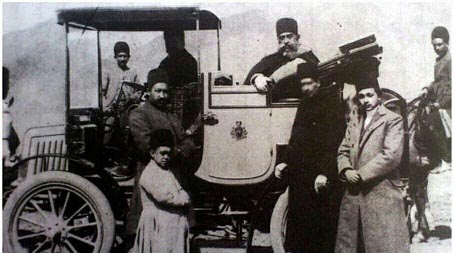 راننده فرانسوی مظفرالدین شاه! + عکس