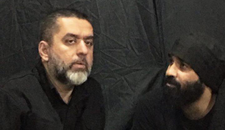 کارگردان معروف در کنار مداح جنجالی + عکس