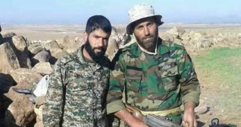 مدافع حرمی که در اهواز شهید شد + عکس