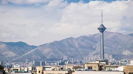 وزش باد شدید و تندباد لحظه‌ای در تهران