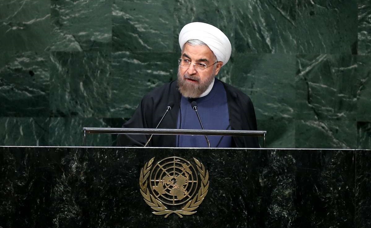 توئیت روحانی بعد از سخنرانی سازمان ملل + عکس