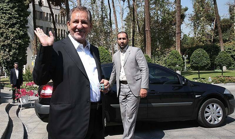 خودروی جهانگیری در هیئت دولت! + عکس