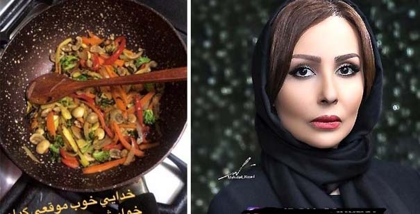 اعتراض پرستو صالحی به گرانی + عکس