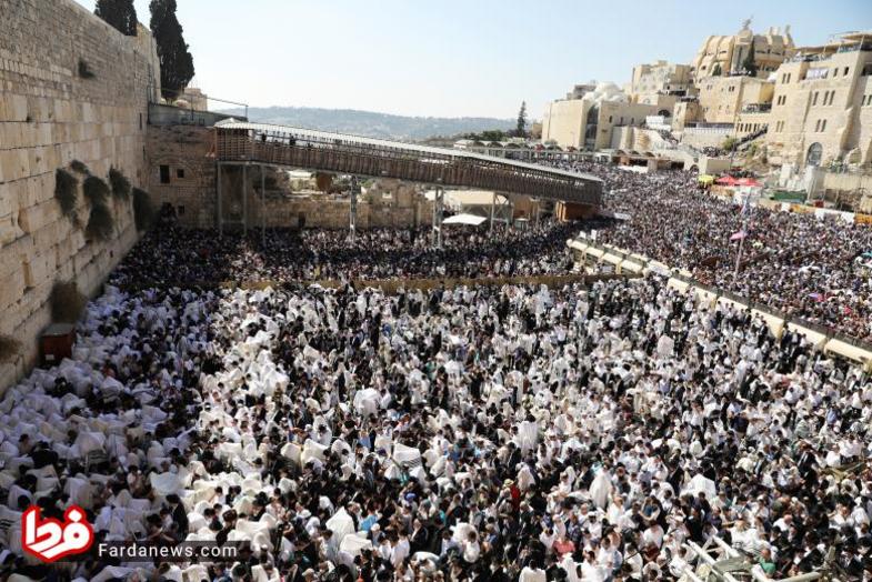 جشن یهودیان در رژیم اسرائیل! + عکس