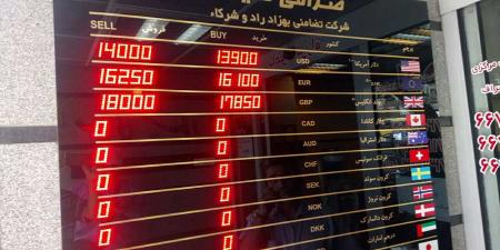 قیمت امروز دلار در تابلوی صرافی ها + عکس