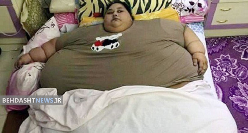 چاق‌ترین زن جهان + تصاویر