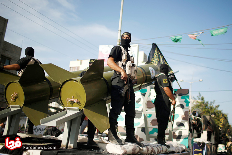 مانور تجهیزات پیشرفته فلسطینی ها + عکس