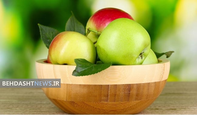 با سیب شکمتان را تخت کنید!