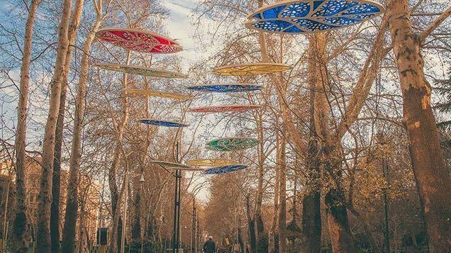 زیبا سازی پارک ملت تهران + عکس