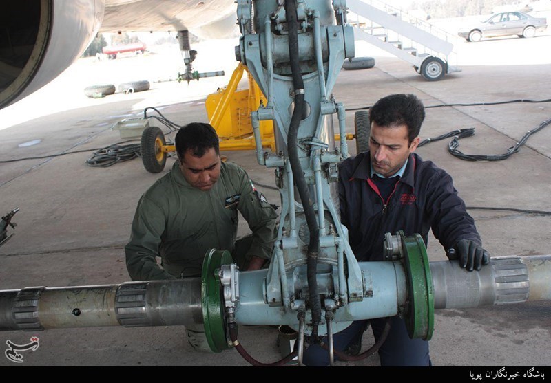 تجهیز هواپیماهای سنگین ارتش به تایرهای ایرانی + عکس