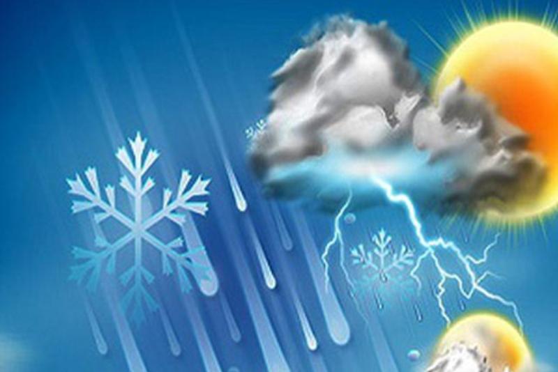 هوای نیمه شمالی ایران بارانی می شود